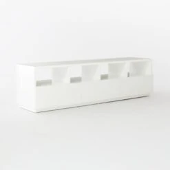 Chill High-Gloss White Media Console 80'' -Nesto Store ChillMediaConsoleLarge3QSSS21