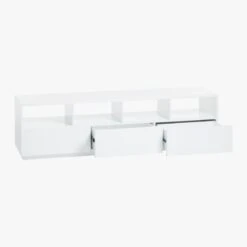 Chill High-Gloss White Media Console 80'' -Nesto Store ChillMediaConsoleLgAV2F17