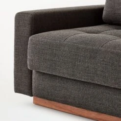 Claremont Dark Grey Sleeper Sofa Queen -Nesto Store ClaremontSlprSfKnyDkGyAVSSS21