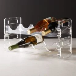 Clear Wine Rack -Nesto Store ClearWineRackAVSHS20