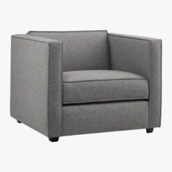 Club Fabric Lounge Chair -Nesto Store ClubChairTaylorGrey3QS16