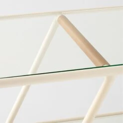 Colombe Ivory Metal Outdoor Console Table With Glass Top 15 Colombe Ivory Metal Outdoor Console Table With Glass Top -Nesto Store ColombeBlancBarConsoleAVSSS23