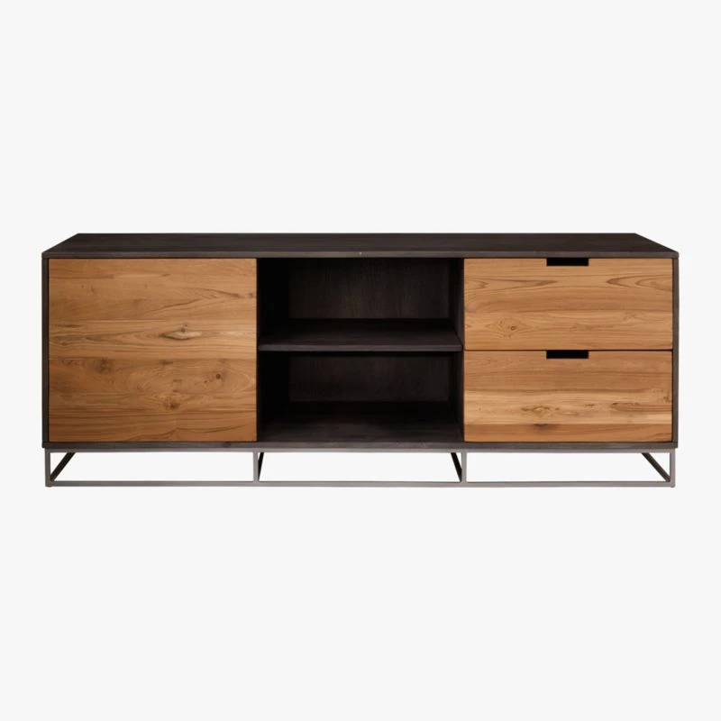 Congo Wood Media Console 65'' 4 Congo Wood Media Console 65'' - Image 2
