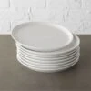 Contact White Salad Plate Set Of 8 -Nesto Store ContactSaladPlatesS8SSHF16