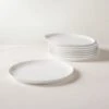 Contact White Dinner Plate Set Of 8 -Nesto Store ContactWhtDinnerPlateS8SHS22
