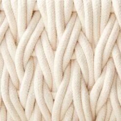 Conway Rectangular White Cotton Storage Basket Small -Nesto Store ConwayBasketWhiteAV2SHS22