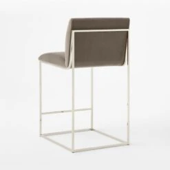 Coop Metal And Mushroom Velvet Counter Stool Set Of 2 -Nesto Store CoopMshrmVlvtCntrStool3QBSSF22