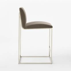 Coop Metal And Mushroom Velvet Counter Stool Set Of 2 -Nesto Store CoopMshrmVlvtCntrStoolSDSSF22