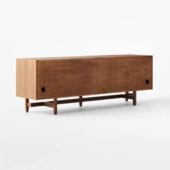 Coronado Walnut Wood Credenza -Nesto Store CoronadoMediaCredenza3QBSSS22
