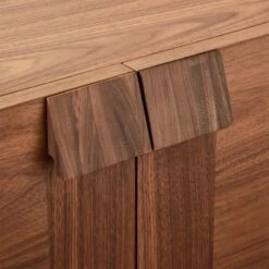 Coronado Walnut Wood Credenza -Nesto Store CoronadoMediaCredenzaAVSSS22