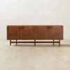 Coronado Walnut Wood Credenza -Nesto Store CoronadoMediaCredenzaSHS22