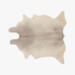 Grey Cowhide Area Rug 5'x8'