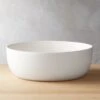Crisp Matte White Serving Bowl -Nesto Store CrispMatteWhiteSrvngBowlSHS18