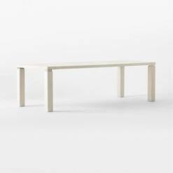 Croix 100" Bleached Ash Dining Table 9 Croix 100" Bleached Ash Dining Table -Nesto Store CroixBlchdAshDngTbl100in3QSSF22