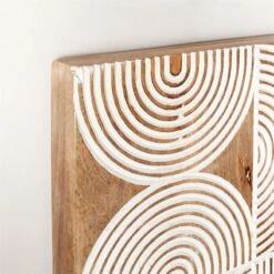 Cultivo Geometric Wood Wall Art -Nesto Store CultivoWoodWallArtROS20