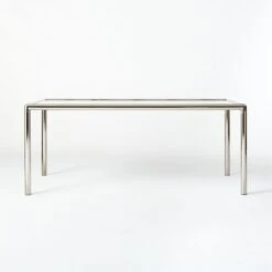 Cy Metal And Marble Dining Table -Nesto Store CyMetalNMarbleDiningTblSOSSS21