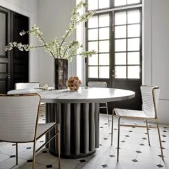 Tali Polished Onyx Object -Nesto Store CypherWhiteMarbleDiningAG20 1x1