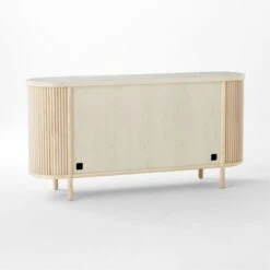 Cypress White-Washed Wood Credenza -Nesto Store CypressWhtWshdCredenza3QBSSF21