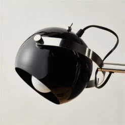 Daltrey Black Metal Floor Lamp -Nesto Store DaltreyBlackFloorLampAVSHS23