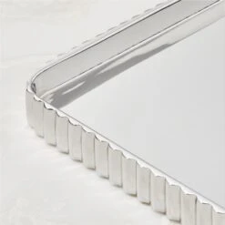 Danilo Pleated Stainless Steel Letter Tray 9 Danilo Pleated Stainless Steel Letter Tray -Nesto Store DaniloSSPltdLetterTrayAVSHS23