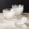 Daphne Glass Serving Bowl Set Of 8