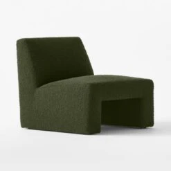 Dario Green Boucle Accent Chair -Nesto Store DarioGreenBoucleChair3QSSF22