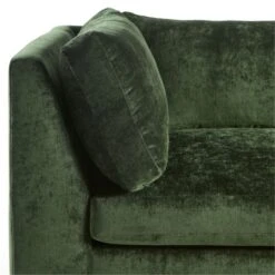 Decker 3-Piece L-Shaped Green Performance Velvet Sectional Sofa -Nesto Store Decker3PcGreenSectSofaAVSSF23