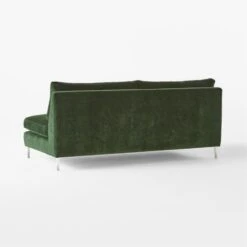 Decker Green Performance Velvet Armless Loveseat -Nesto Store DeckerGrnArmlessLoveseat3QBSSF23