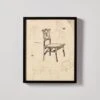 'Design For A Chair I' Framed Reproduction By Carel Adolph Lion Cachet 18''x22'' 1 'Design For A Chair I' Framed Reproduction By Carel Adolph Lion Cachet 18''x22'' -Nesto Store DesignForAChairI18x22inSHF22