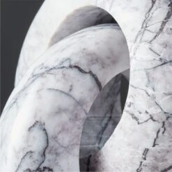 Don't Get It Twisted Marble Decorative Object 12 Don't Get It Twisted Marble Decorative Object -Nesto Store DontGetItTwistedMblObjAVSHF21