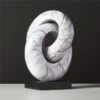 Don't Get It Twisted Marble Decorative Object -Nesto Store DontGetItTwistedMblObjSHF21