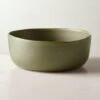 Drift Green Serving Bowl With Reactive Glaze -Nesto Store DriftRctGrnServingBowlSHS22
