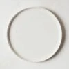 Drift White Dinner Plate With Reactive Glaze -Nesto Store DriftRctIvyDinnerPlateSHS22
