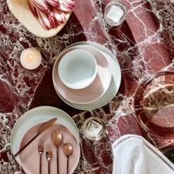 Eyelet White Linen Napkin -Nesto Store DriftReactiveDinnerwareJL21 1x1 1