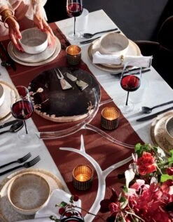 Ring Petrified Wood Serving Board -Nesto Store DriftReactiveGreyDinnerwareNV19