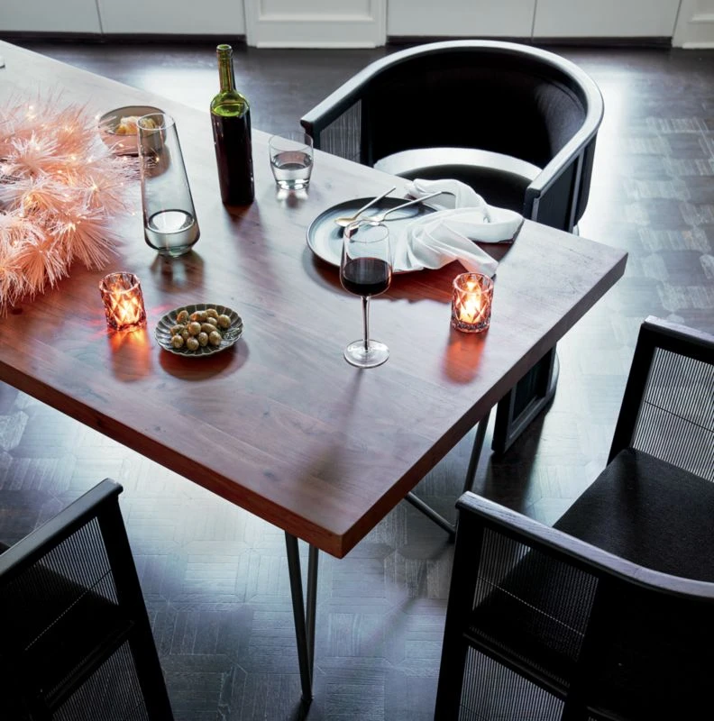 Kaishi Black Fabric Chair With Blackened Ash Frame 7 Kaishi Black Fabric Chair With Blackened Ash Frame - Image 5