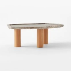 El Verano Travertine Coffee Table 18 El Verano Travertine Coffee Table -Nesto Store ElVeranoCoffeeTable3QSSS22