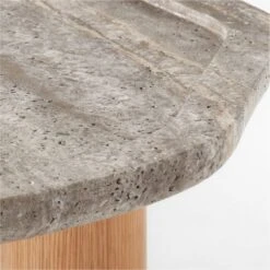 El Verano Travertine Coffee Table 19 El Verano Travertine Coffee Table -Nesto Store ElVeranoCoffeeTableAVSSS22