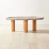 El Verano Travertine Coffee Table -Nesto Store ElVeranoCoffeeTableSHS22