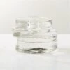 Emitt Cast Glass Taper Candle Holder Small -Nesto Store EmittCtGlsTaperHolderSmSHS23