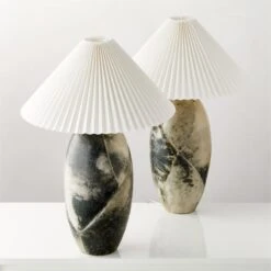 Enora Pieced Vellum Table Lamp 9 Enora Pieced Vellum Table Lamp -Nesto Store EnoraVellumTableLampAV2SHF23