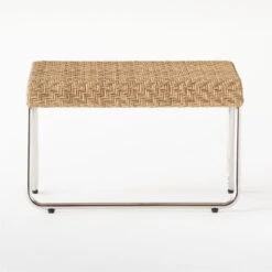 Estela Herringbone Outdoor Ottoman Cover 9 Estela Herringbone Outdoor Ottoman Cover -Nesto Store EstelaHrrngbnOttomanSOSSS21