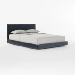 Façade Shadow Velvet Queen Bed -Nesto Store FacadeShdwVelvetQBed3QSSF22