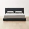 Façade Shadow Velvet Queen Bed 2 Façade Shadow Velvet Queen Bed -Nesto Store FacadeShdwVelvetQBedSHF22