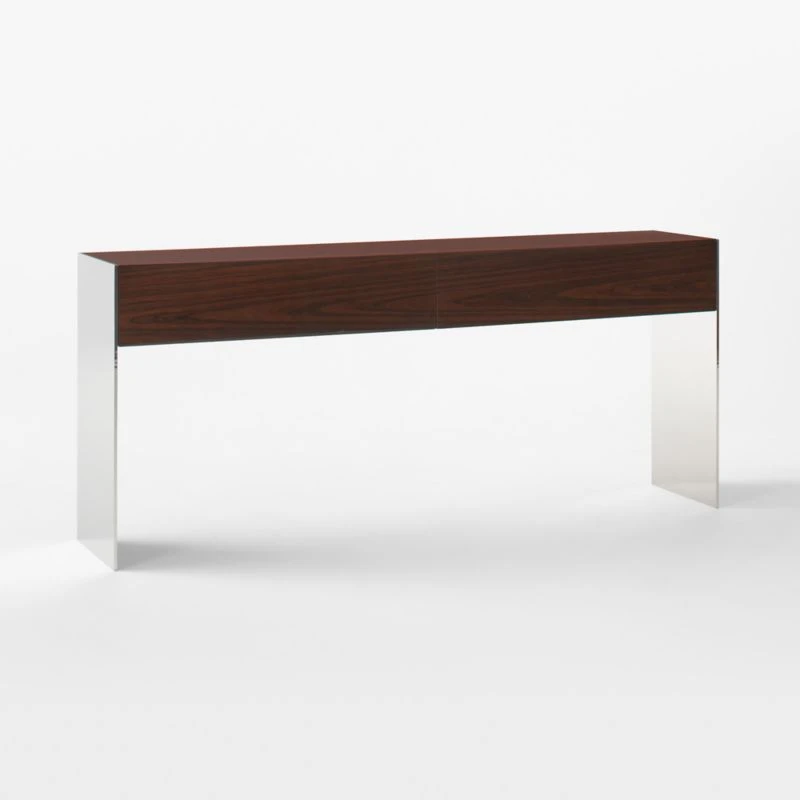 Facile High-Gloss Wood Console Table 10 Facile High-Gloss Wood Console Table - Image 8