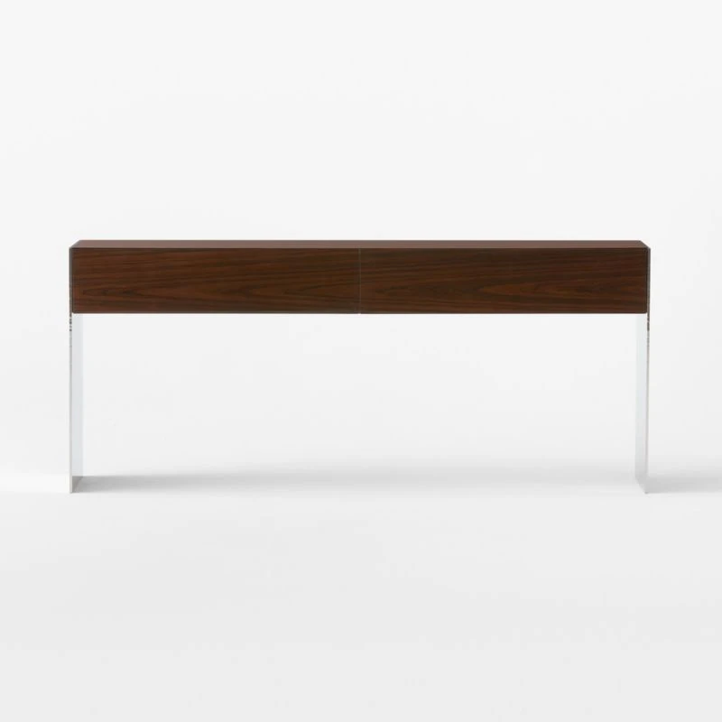 Facile High-Gloss Wood Console Table 9 Facile High-Gloss Wood Console Table - Image 7