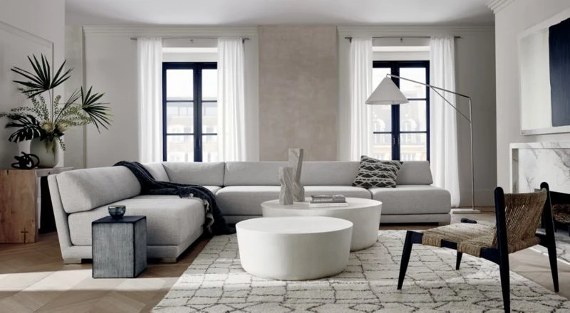 Cap Ivory Cement Coffee Table 6 Cap Ivory Cement Coffee Table - Image 4