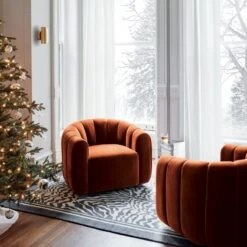 Heavyweight White Linen Curtain Panel 10 Heavyweight White Linen Curtain Panel -Nesto Store FitzRussettSwivwelChairDC20 1x1 1