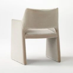 Foley Faux Mohair Grey Dining Armchair 22 Foley Faux Mohair Grey Dining Armchair -Nesto Store FoleyFxMhrGryDnngChair3QBSSF20