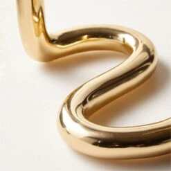 Freya Brass Double Taper Candle Holder -Nesto Store FreyaBrassTaperHolderAV2SHS22